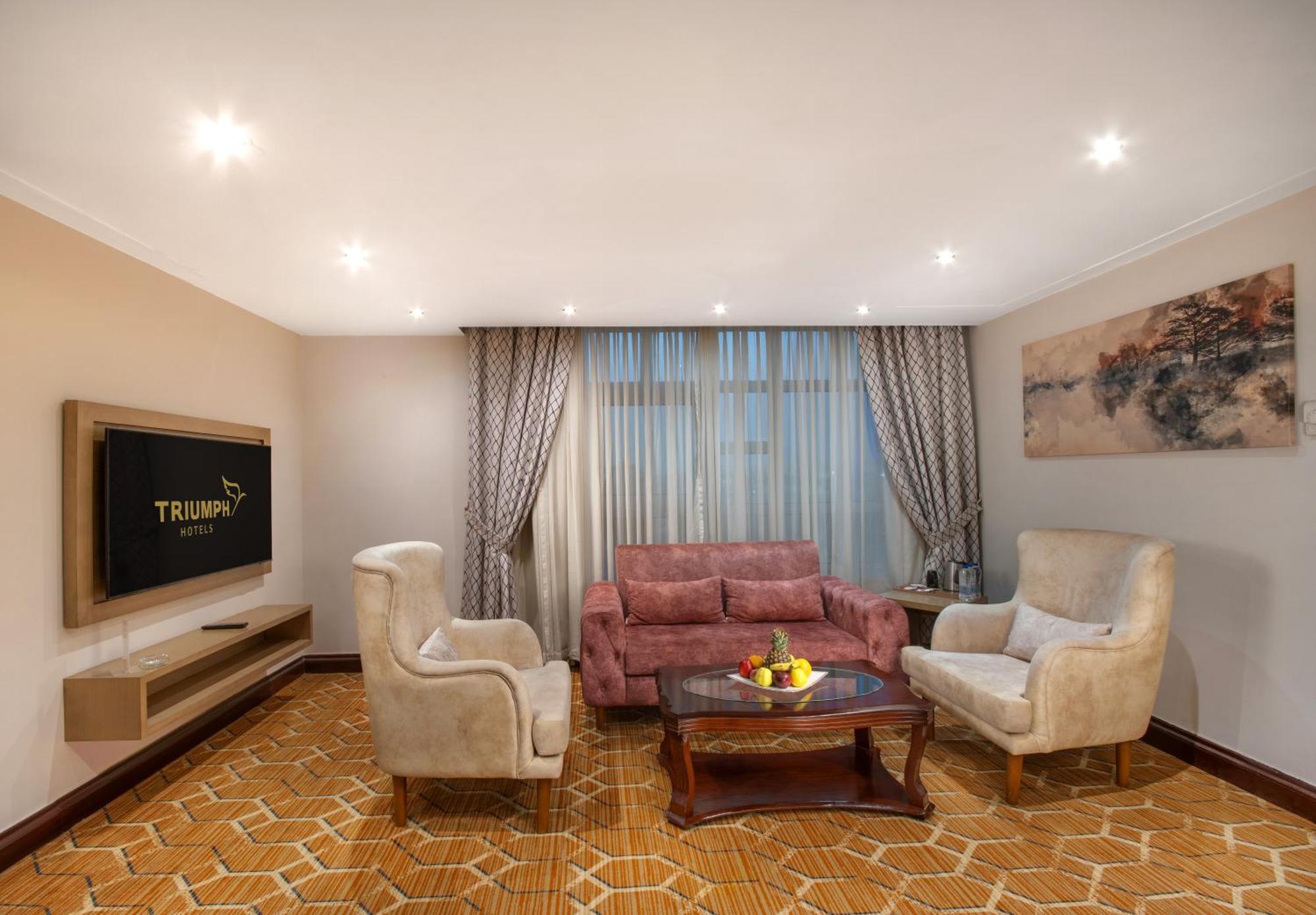 Triumph Plaza Hotel Kairo Zimmer foto